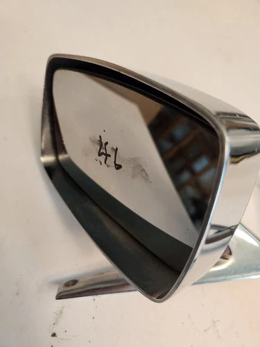 1969 FORD CHROME REMOTE-CONTROLLED LH REAR VIEW DOOR MIRROR C9AB-17743-A