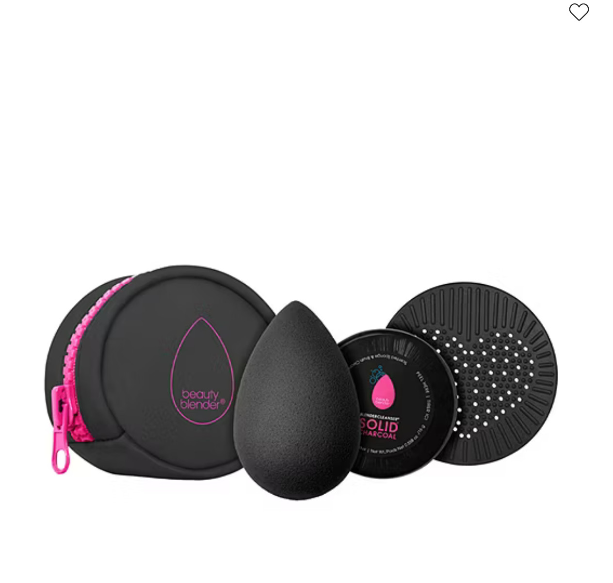 Beautyblender Set 4pcs - Makeup Sponge + Cleanser + Scrub Mat - 100% Authentic