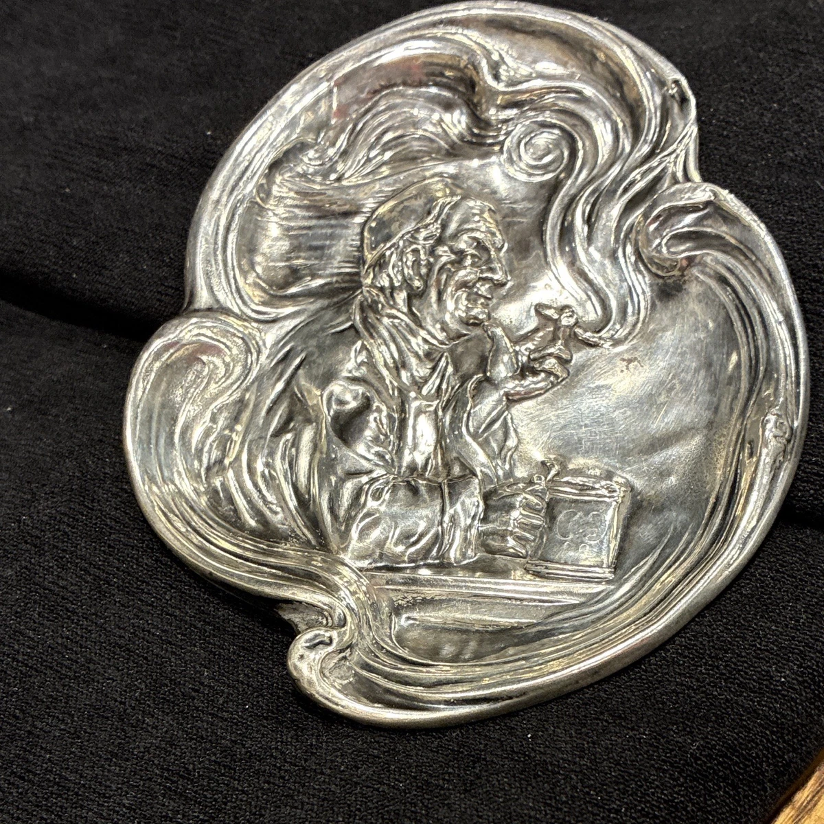 1900-1940 年美国纯银烟灰缸| eBay