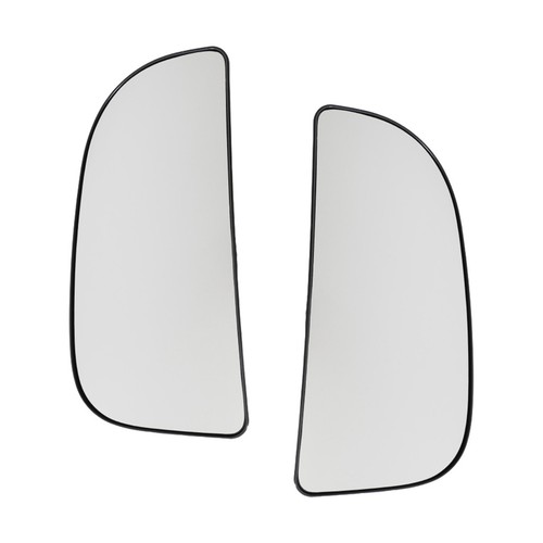 For Ram 1500 2011-2022 Mirror Glass Driver And Passenger Side Pair Lower Towing