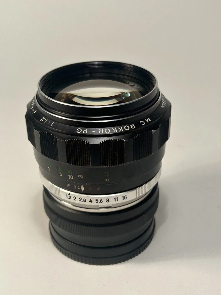 Minolta 58mm Focal f/1.2 Camera Lenses for sale | eBay