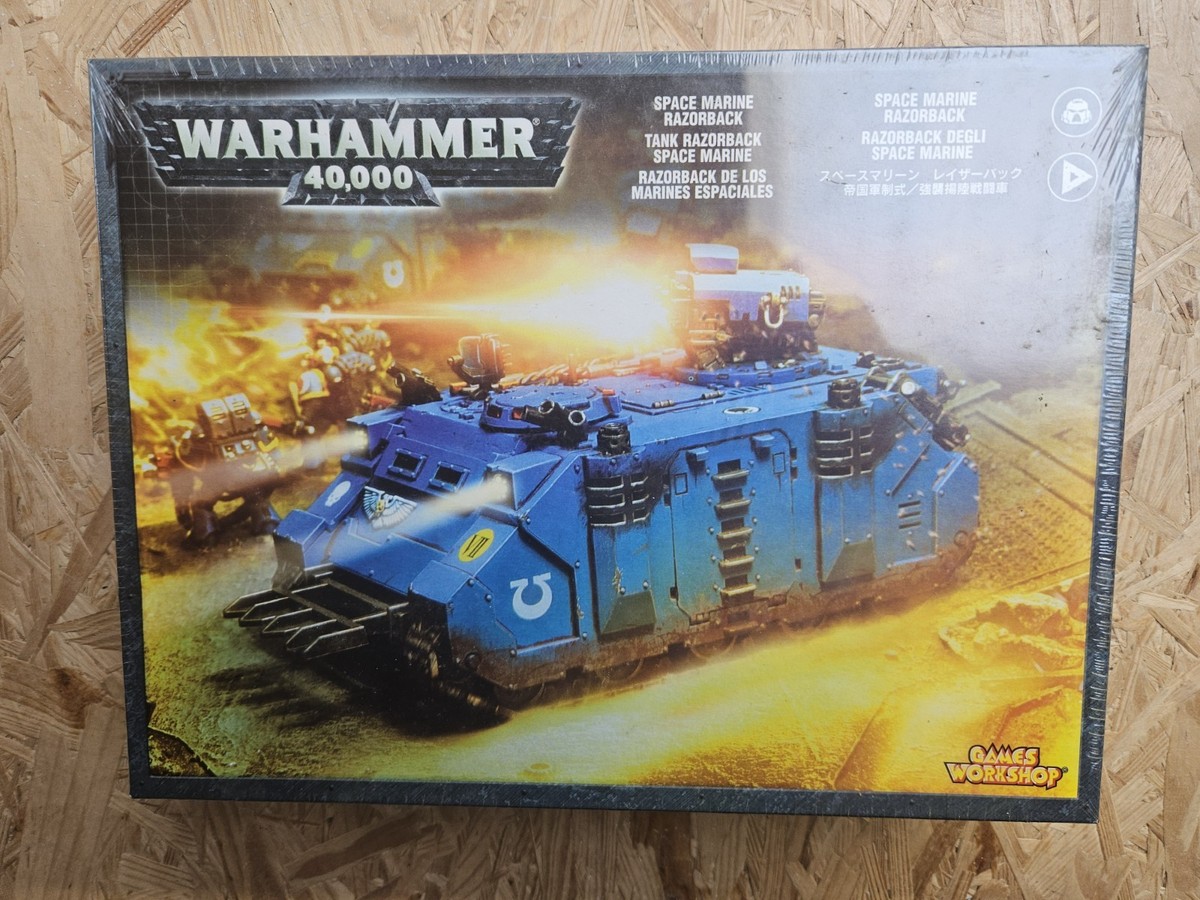 Warhammer 40k Space Marine Razorback 2004 Vintage Packaging New