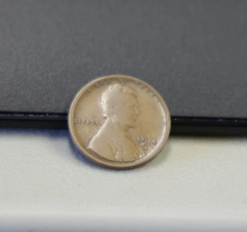 1914 D US Lincoln Cent 1c  Key Date VG