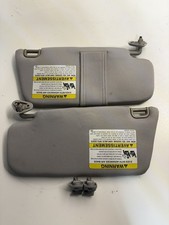 2002-2007 Subaru Impreza Sun Visor Pair Gray W Clips Oem Stock 158 2002-2007 Subaru Impreza Sun Visor Pair Gray W Clips Oem Stock 158
