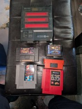 hyperkin retron 3 + mega drive + controllers + gun