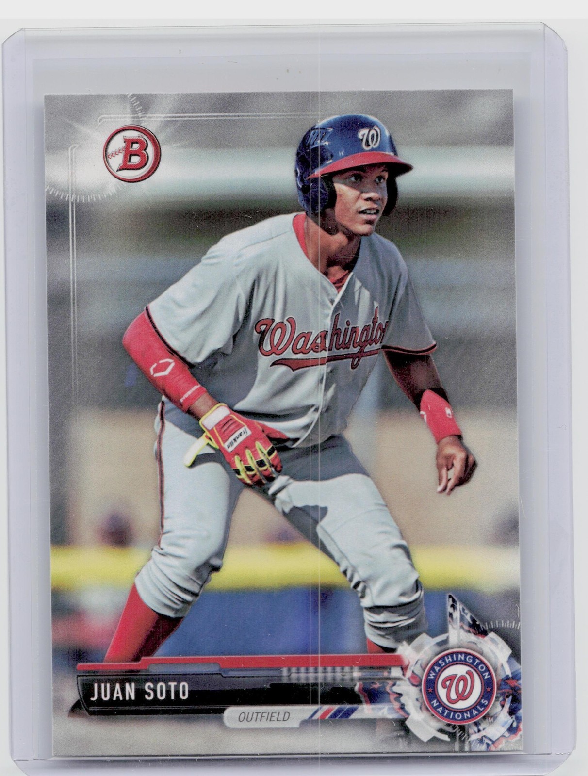 2017 Bowman Draft Juan Soto #BD-162 Nationals