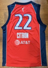 Sonia Citron Signed Washington Mystics Jersey Notre Dame Fighting Irish PSA COA