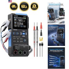 Digital LCR Meter 100kHz 19999 Counts ESR Capacitance Resistance Tester