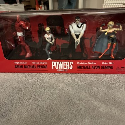 POWERS Action Figure Set - Bendis & Oeming Dark Horse Comics, Collectible