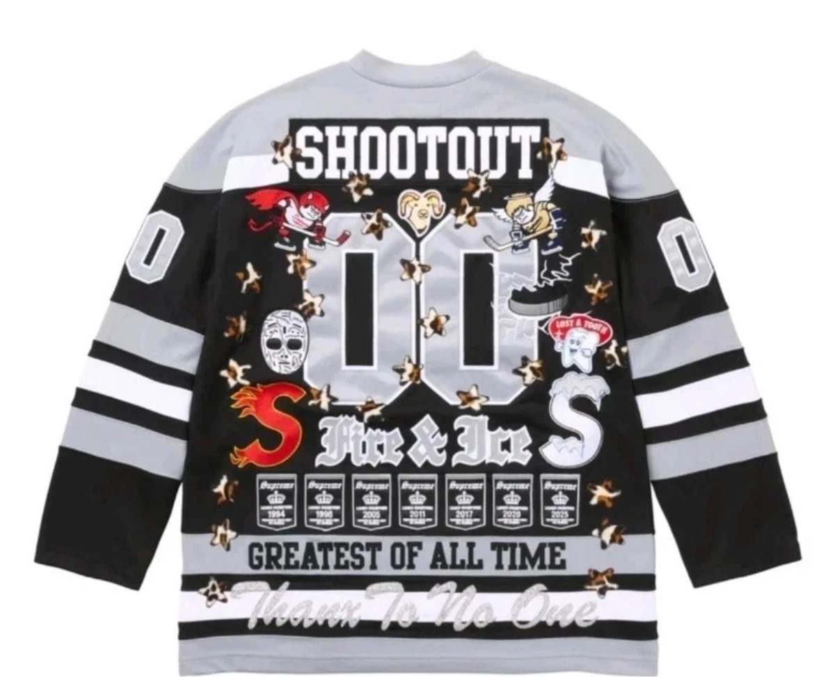 Supreme 长袖黑色运动服上衣男| eBay