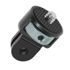 Aluminum Alloy 1/4" Screw Tripod Camera Adapte Holder For Gopro 10/9 Insta360 qa