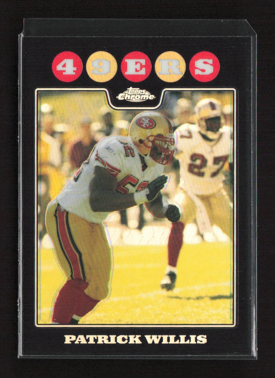 2008 Topps Chrome Refractors #TC113 Patrick Willis San Francisco 49ers
