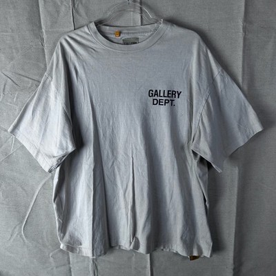 Gallery Dept Hollywood CA Souvenir Logo T-Shirt Cream Orange XL Made in USA 772