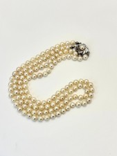 akoya perlenkette salzwasser vintage