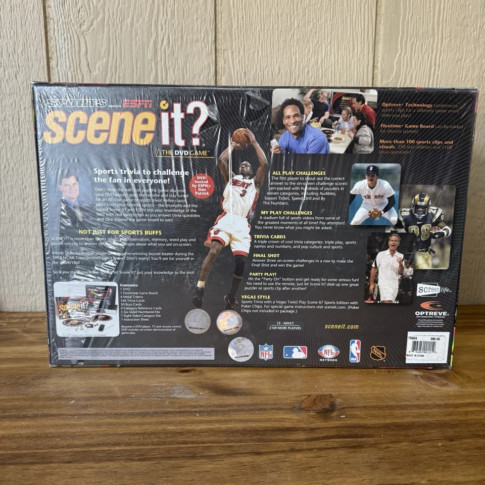 NEW Factory Sealed Scene it? ESPN Sports - Sports Trivia Game - The DVD Game - Image 3 of 4