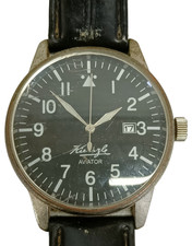 Kienzle Aviator Fliegeruhr Herrenuhr Armbanduhr Quarz Water Resistant