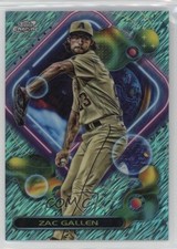 2023 Topps Cosmic Chrome Aqua Equinox Refractor 33/199 Zac Gallen #181 0ao8