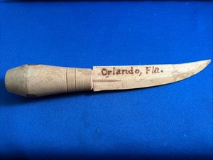 Orlando, Fla. Wooden Souvenir Knife, Letter Opener