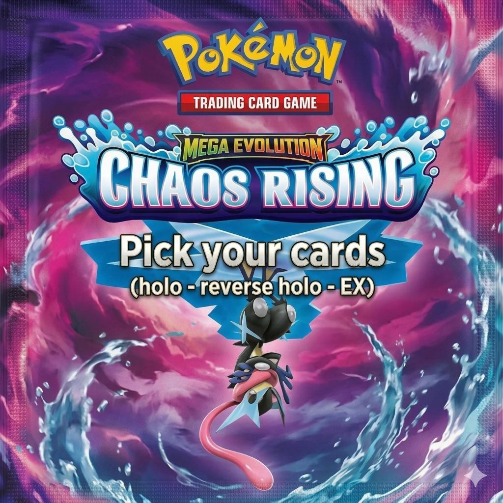 Pokemon Chaos Rising - Pick your card - Single cards - (Holo, Reverse Holo , EX)