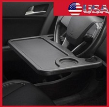 1x Car Steering Wheel Tray Laptop Desk Table Stand Drink Eating Food Holder