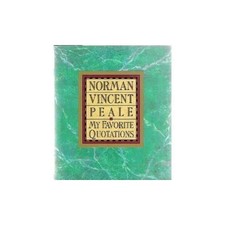 My Favorite Quotations - Hardcover By Peale, Norman Vincent - GOOD