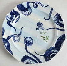 Anthropologie From the Deep Dinner Plate 8600732