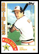 Cal Ripken 1984 Topps #400 Baltimore Orioles MLB READ FREE SHIPPING AutographDen