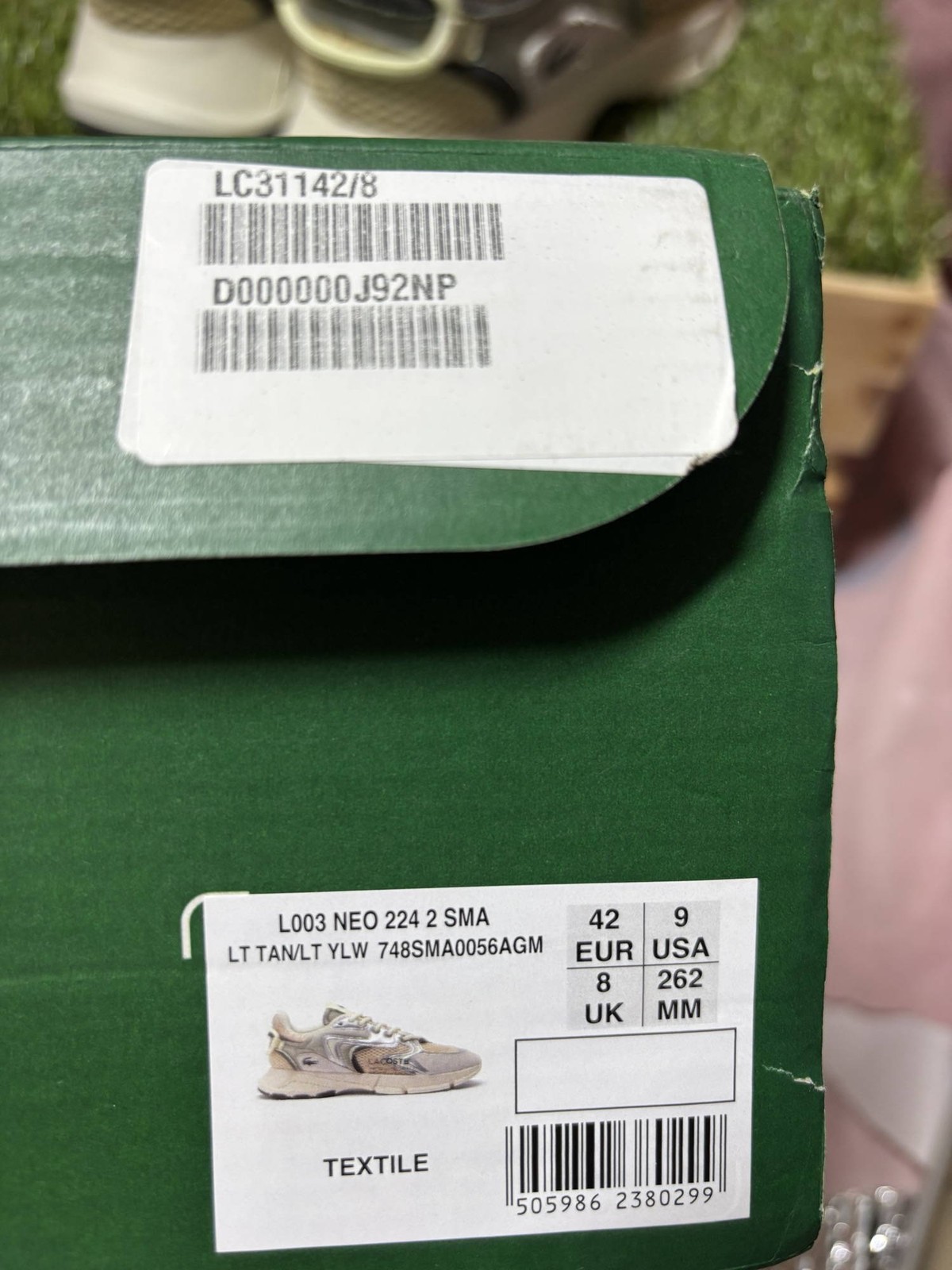 Lacoste L003 Neo Traines UK Mens Size 8 image 8