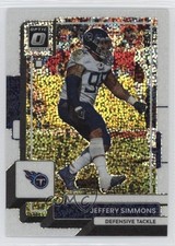 2022 Panini Donruss Optic White Sparkle Prizm Jeffery Simmons #194 10p3