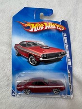 2008 Hot Wheels #93 Hot Wheels Stars '70 DODGE CHALLENGER HEMI Dark Red w/Pr5Sp