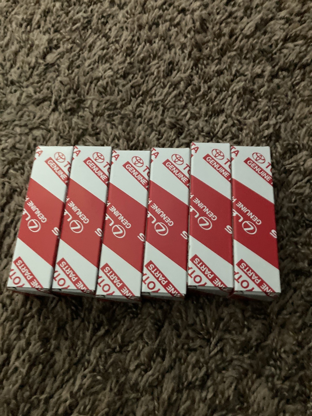 6 SET OEM GENUINE FITS TOYOTA 1GR-FE 4.0L V6 IRIDIUM SPARK PLUG 90919-01191