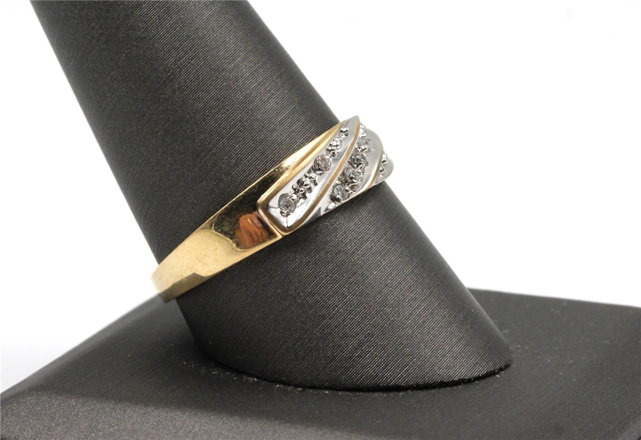 GORGEOUS AUTHENTIC 10K SOLID GOLD 10 GENUINE NATU… - image 6