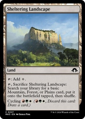 Magic - Sheltering Landscape - [MH3 - 227 Near Mint]