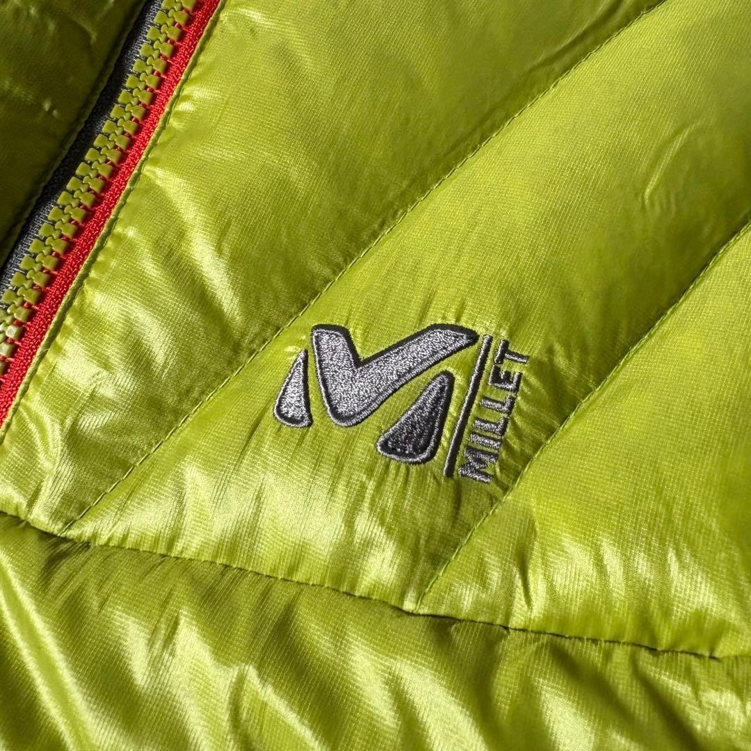 MILLET down jacket with drawcord fluorescent lime… - image 5