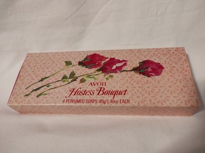 Vintage Avon Seifenset 4x40g  Hostess Bouquet 