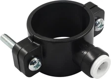 Waziaqoc 2 PCS Drain Saddle Valve with 3/8 Inch Quick Connect, Plastic Drain... 