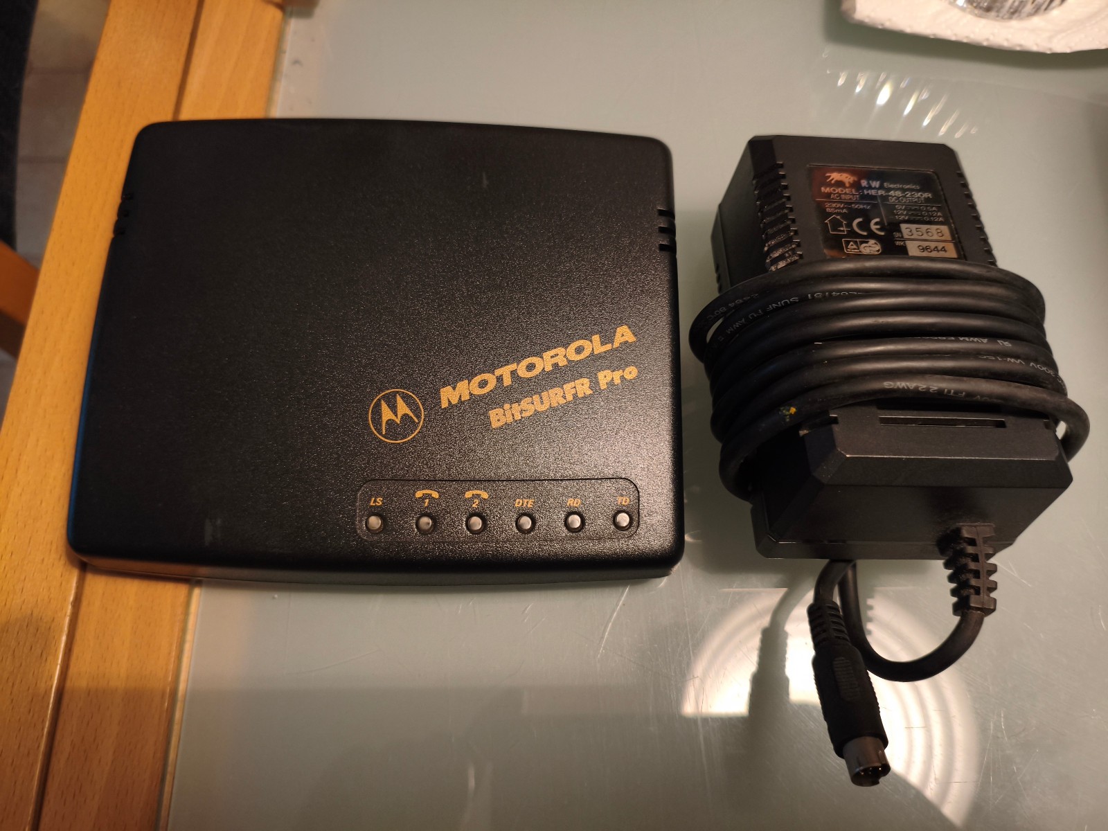Motorola Bit Surfr Pro Modem completo di Alimentatore
