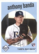 2018 Topps Archives #74 Anthony Banda RC - BB