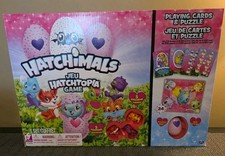 Hatchimals JEU Hatchtopia Game With 5 Figurines, 1 Mystery Egg, Puzzle, And...