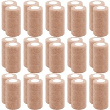 30 Rolls Self Adhesive Bandage - 4 Inch Self Adherent Wrap Stretch Bandages f...