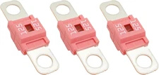 Pack of 3 AMI/Midi Fuse 125 Amp High Current Fuse Bolt-on Fuse commonly Used ...
