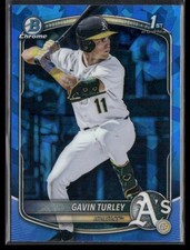2025 Bowman Draft #BDC-28 Gavin Turley Chrome Sapphire