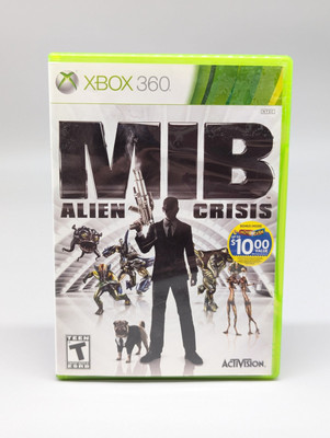 Men in Black Alien Crisis Microsoft Xbox Replacement Case & Manual Only No game