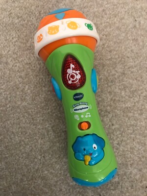 VTech Mitsingmikrofon mit verstärktem Stimmeffekt und Tiergeräuschen - Licht