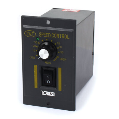 DC51 AC 220V DC 24V Prüf Ausrüstungen Schalter Motor Drehzahlregler Grau