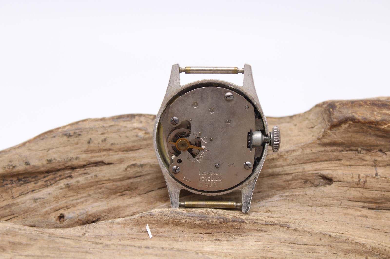 INGRAHAM COPLEY JEWELED WATCH 30.8mm 16.7mm LUG OVERWOUND FOR REPAIR