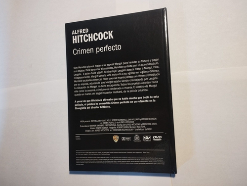 Crimen perfecto Alfred Hitchcock GOLD EDITION DVD Warner Bros 2008 - Imagen 4 de 4