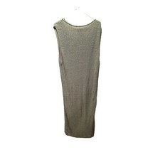 ASOS Design Knitted Relaxed Midi Dress In Sage Size 12 NWT