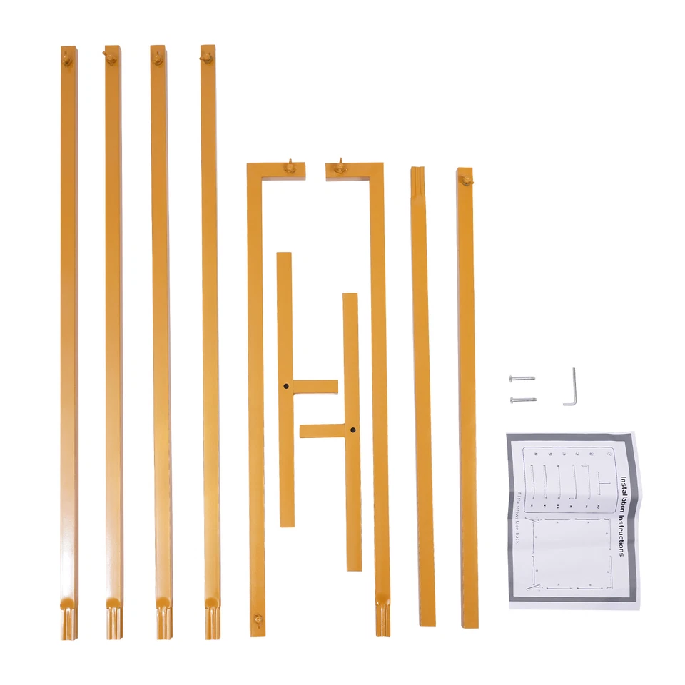 Suporte para balão de flores festa pano de fundo de metal arco de casamento 2x1,5 m - Imagem 2 de 4