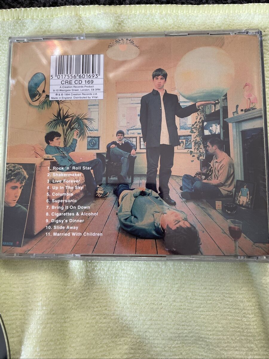 OASIS - DEFINITELY MAYBE OFFICIAL RARE PROMO CD 1994 OASIS - DEFINITELY MAYBE OFFICIAL RARE PROMO CD 1994